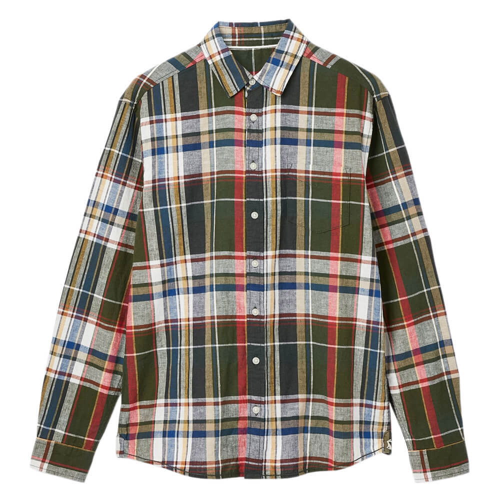 Joules Madras Long Sleeve Check Shirt